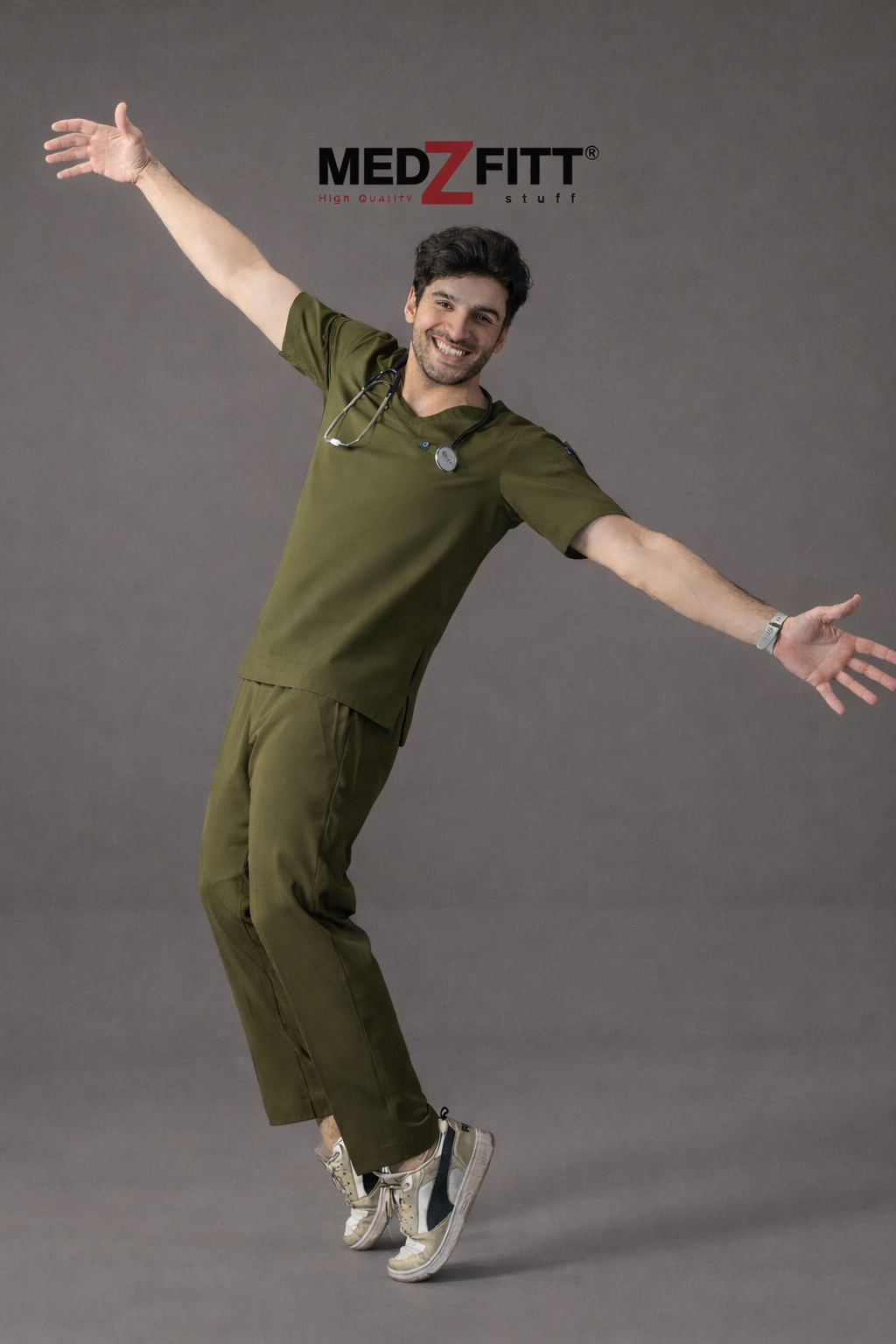 Strechtable Scrub Men's 